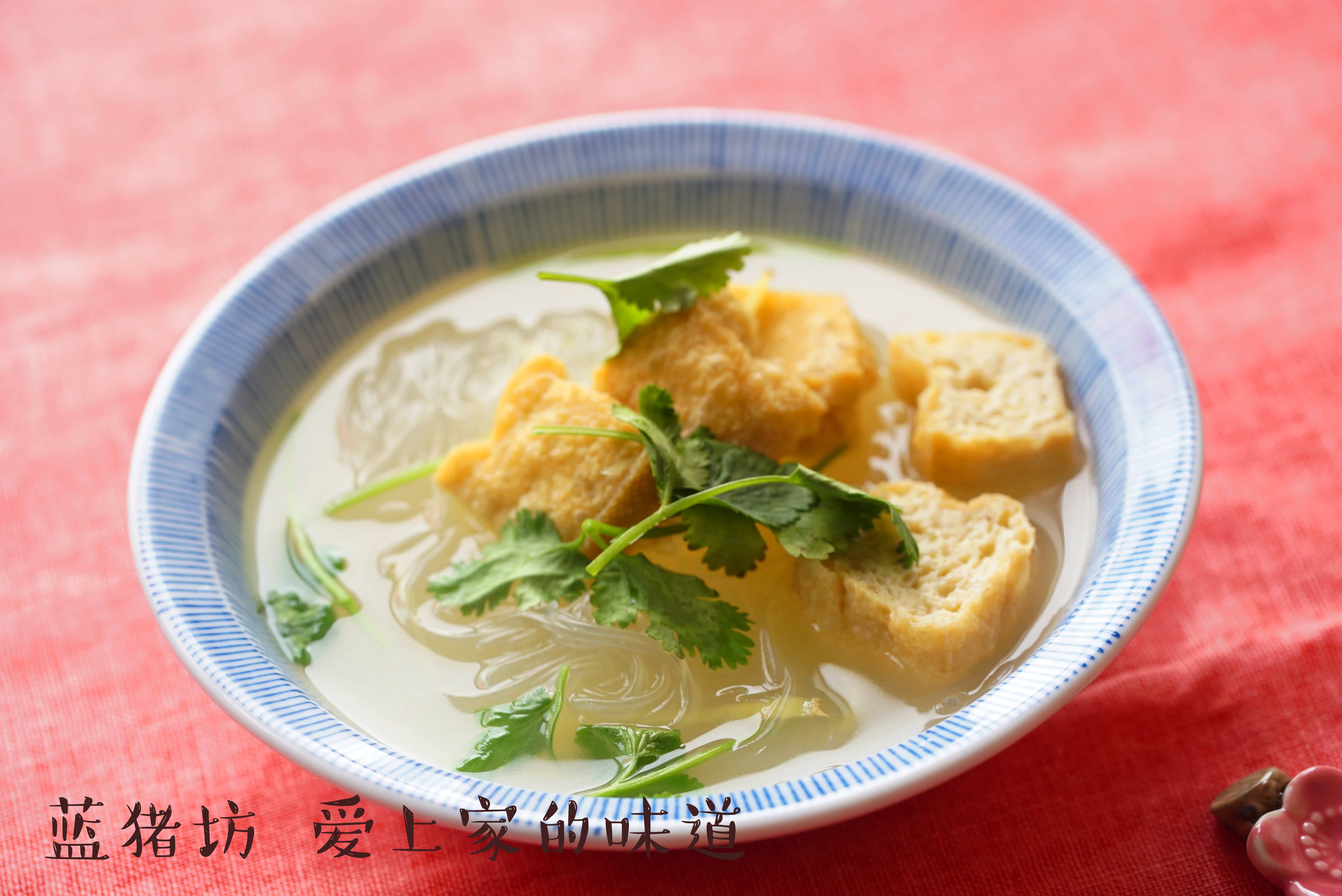 油豆腐粉丝汤