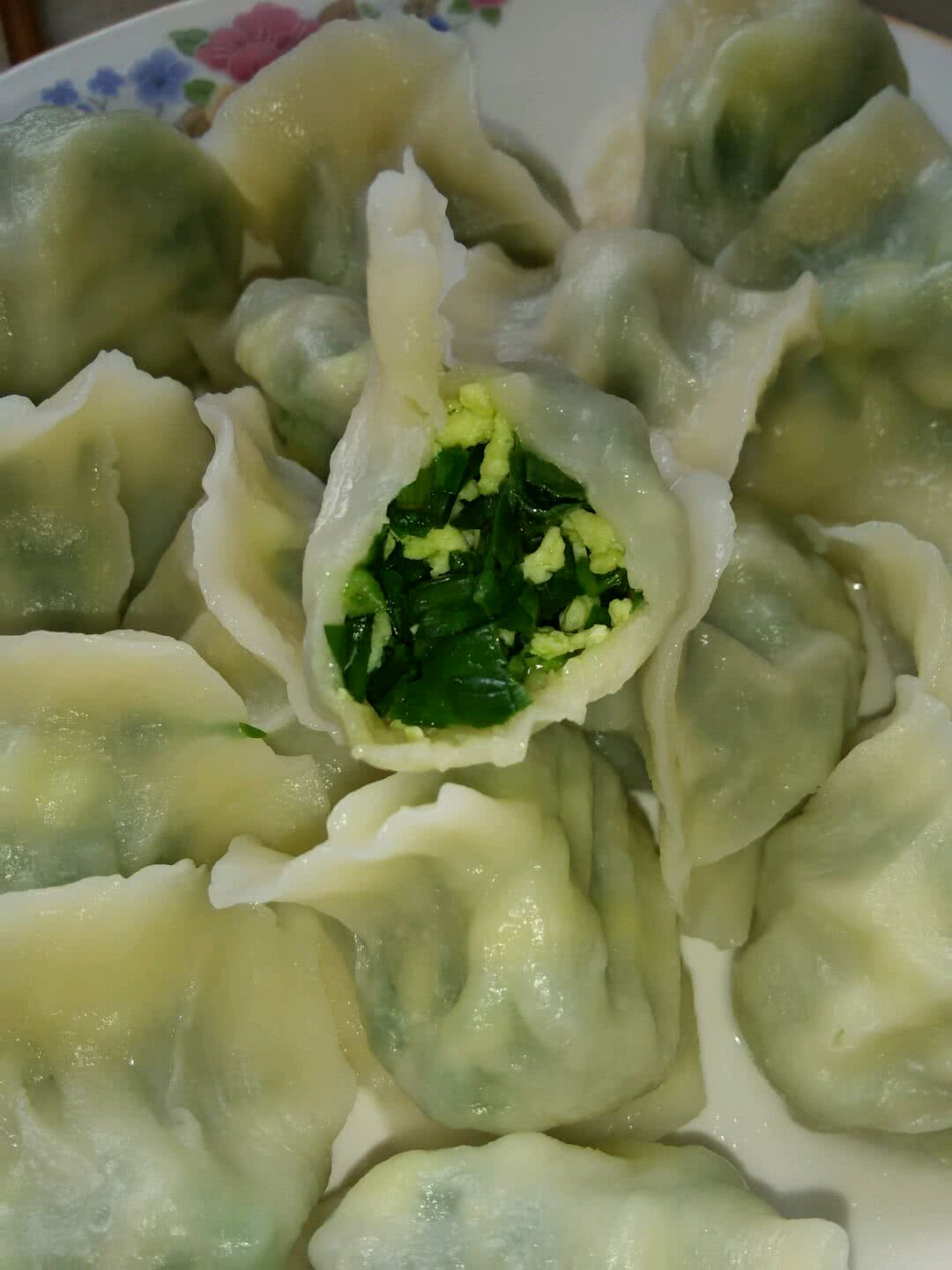 韭菜鸡蛋饺子