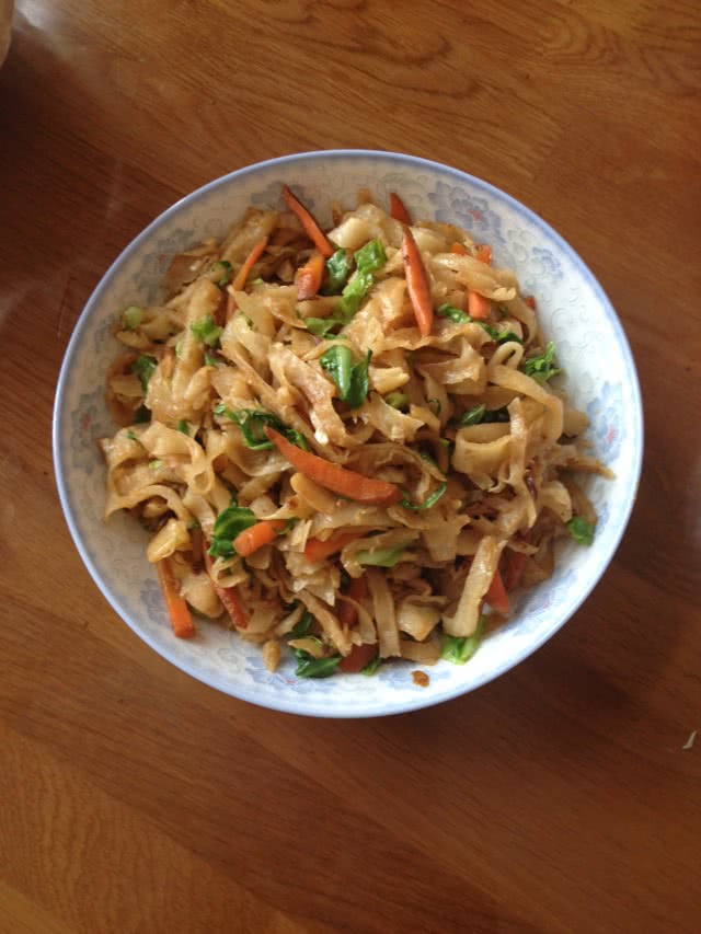 炒油饼