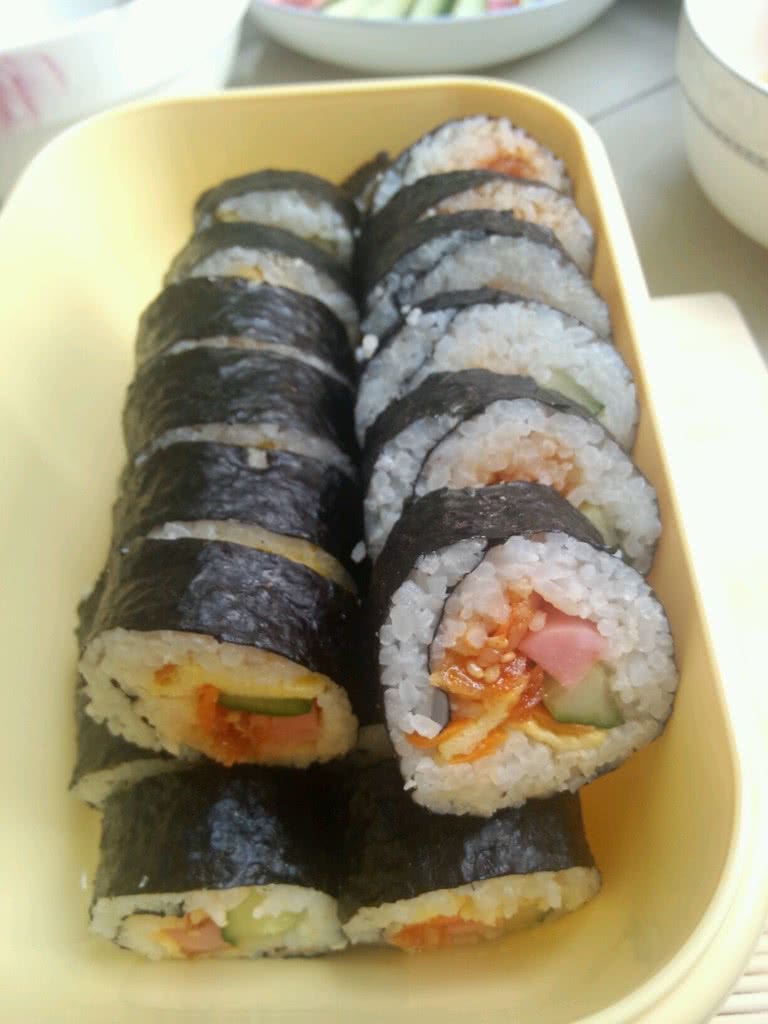 紫菜包饭的做法