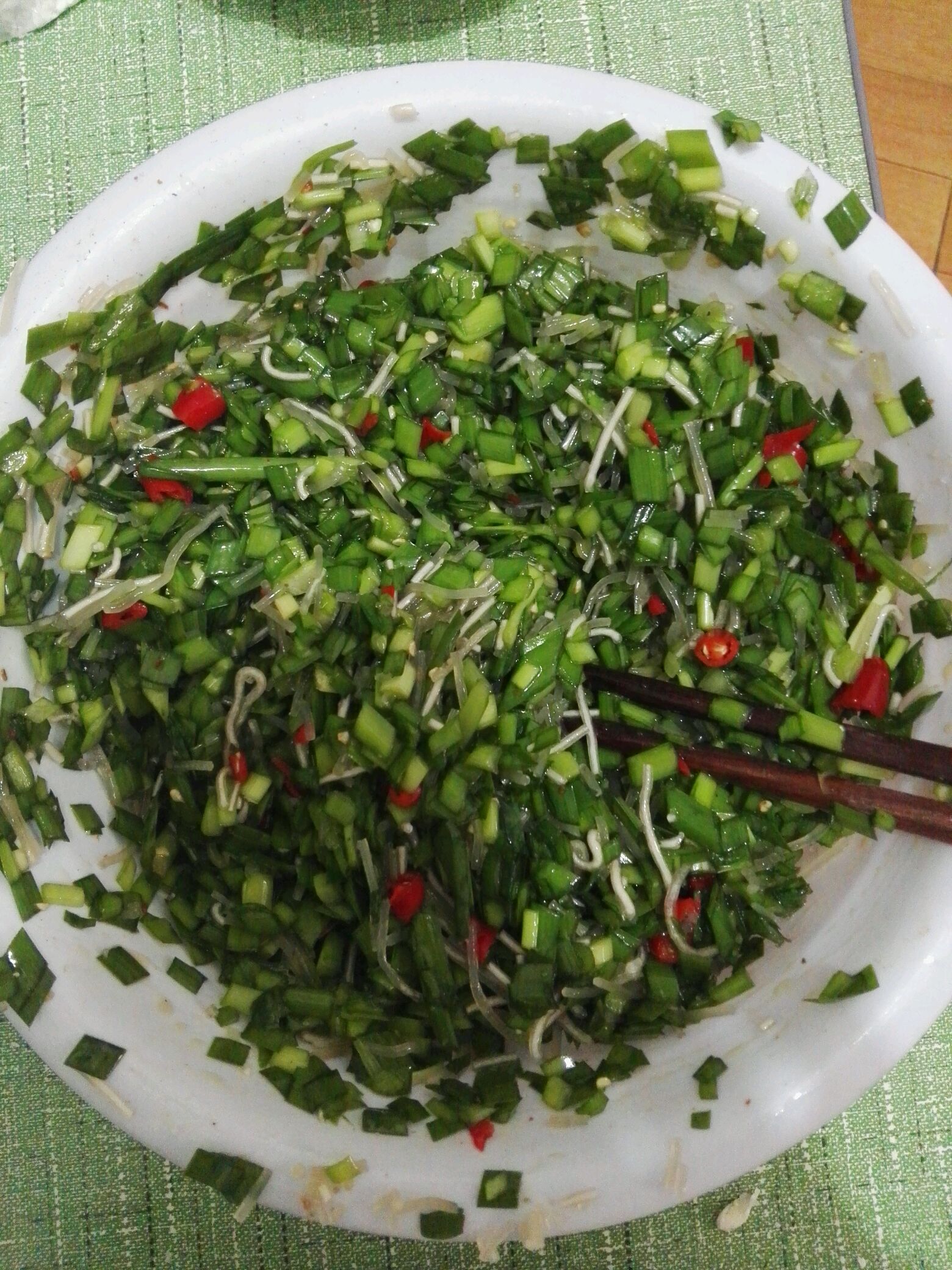 韭菜菜馍