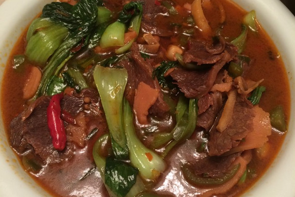 青菜牛肉
