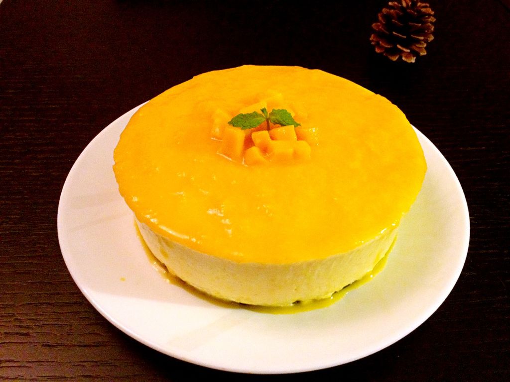 芒果慕斯蛋糕长帝烘焙节