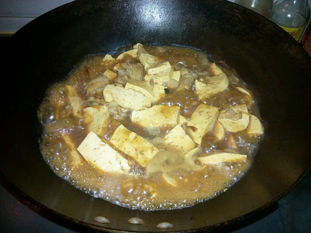 家常豆腐烧肉