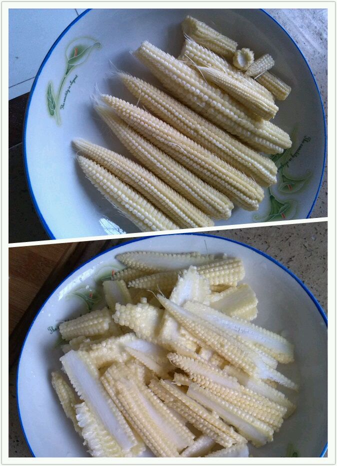 小炒玉米芯的做法_【图解】小炒玉米芯怎么做好吃