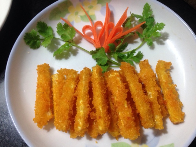 摆花装盘