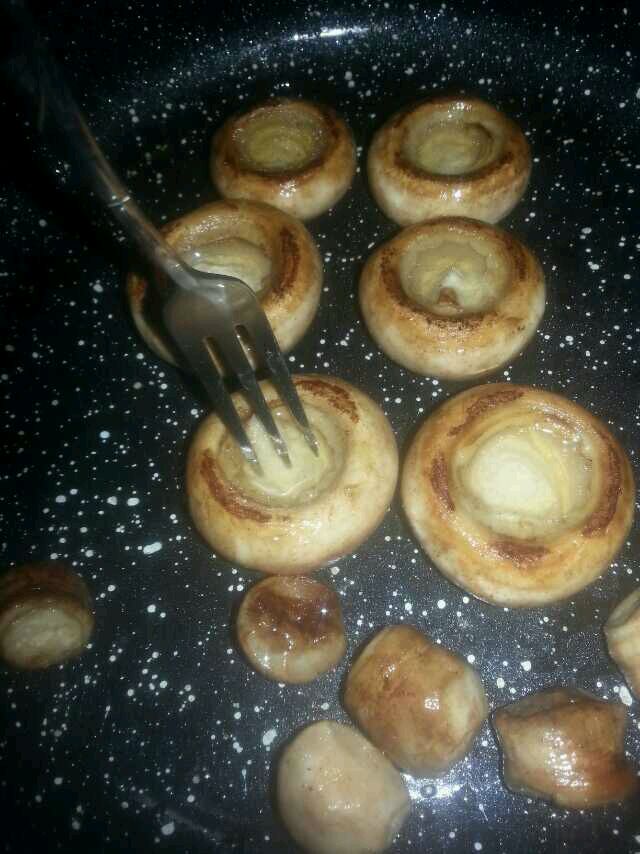 酥油煎口蘑的做法