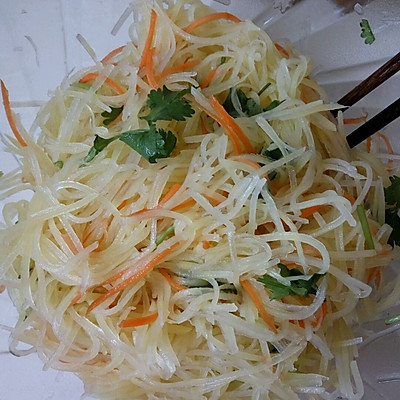 韩式小菜 凉拌土豆丝 凉拌黄豆芽