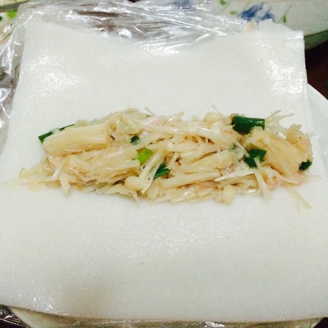 粿仔卷菜