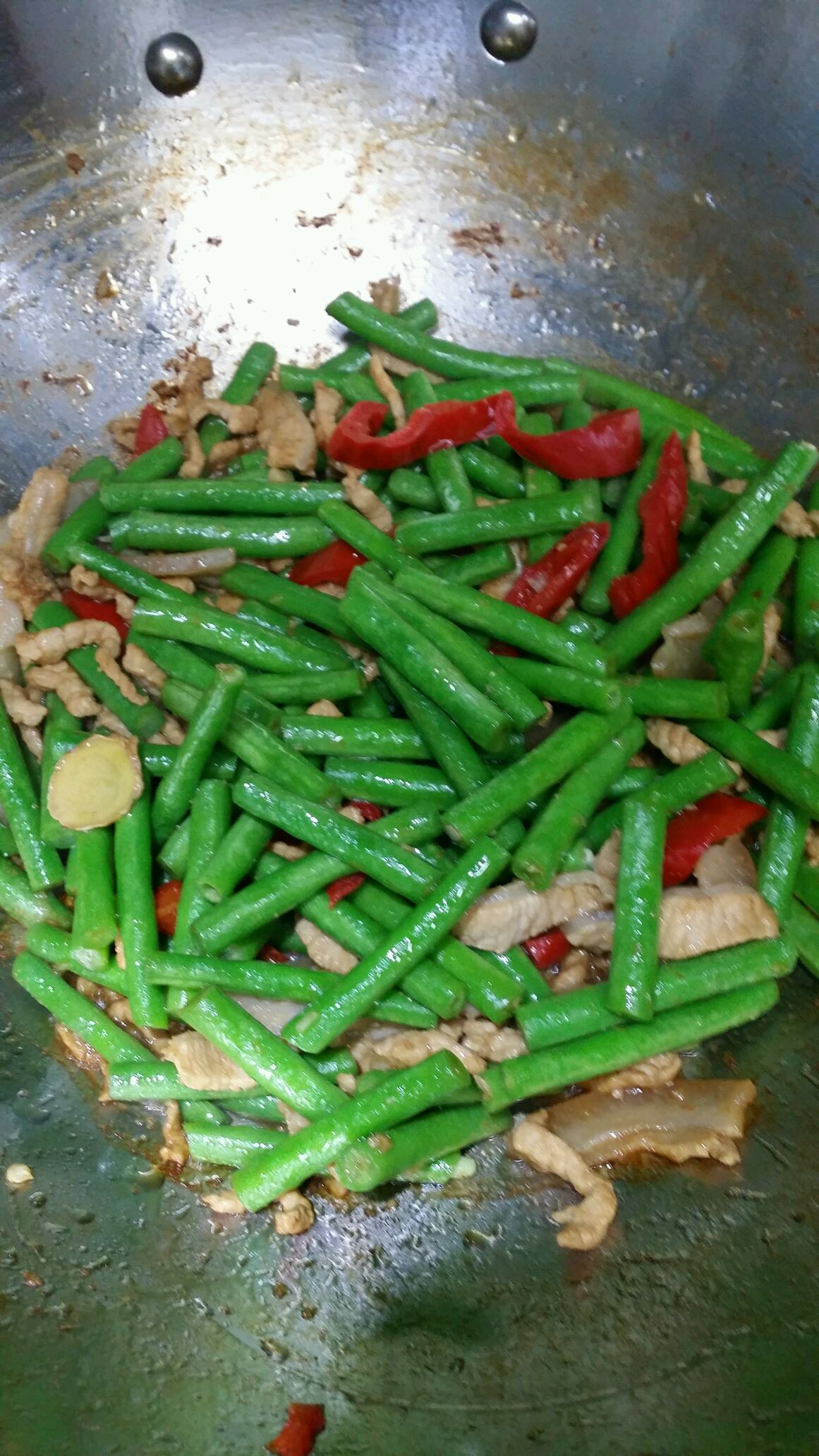 豇豆炒肉丝