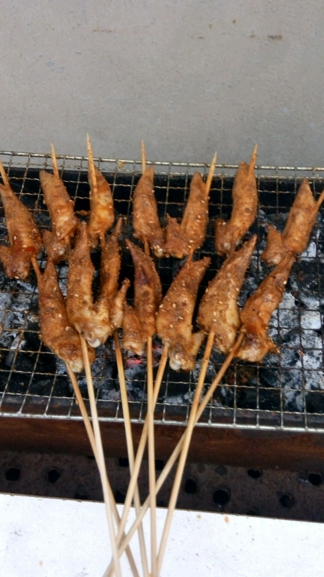 烤鸡翅尖