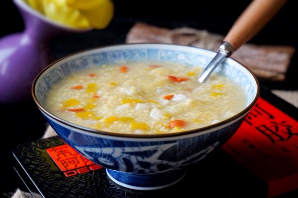 阿胶小米山药南瓜羹#我的阿胶滋补记#的做法