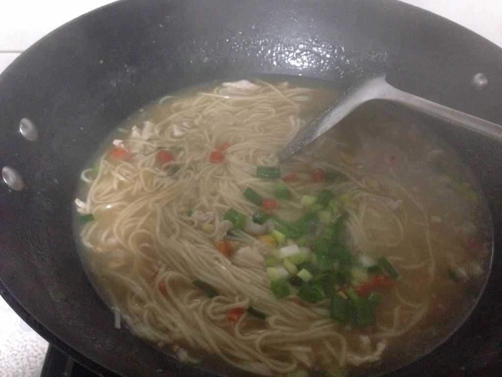 家乐上菜,爱上家常味之暖身浓汤面条