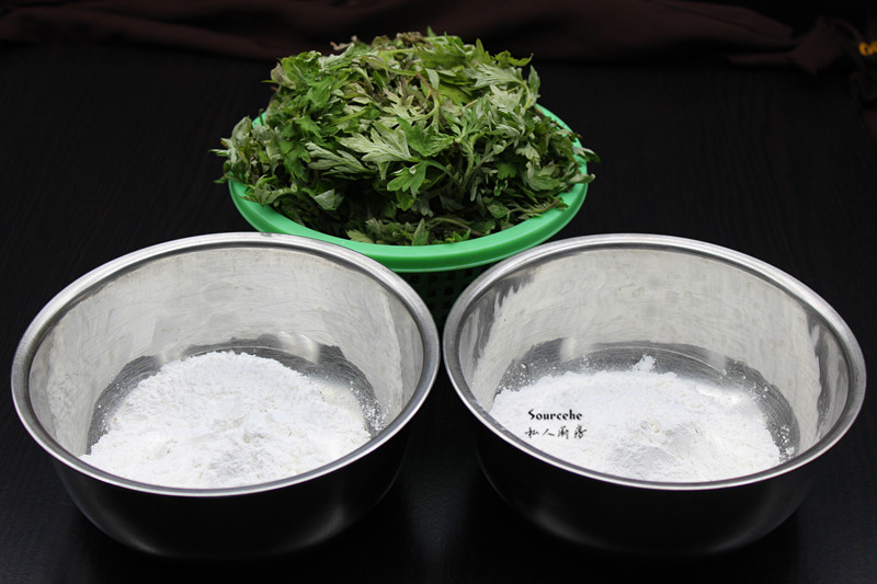 v生姜艾叶,生姜,糯米粉,粘米粉,白砂糖等食材南京农业大学肉制品研究中心图片