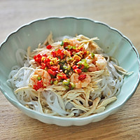 低脂鸡丝拌魔芋丝(我的减肥餐)的做法图解6