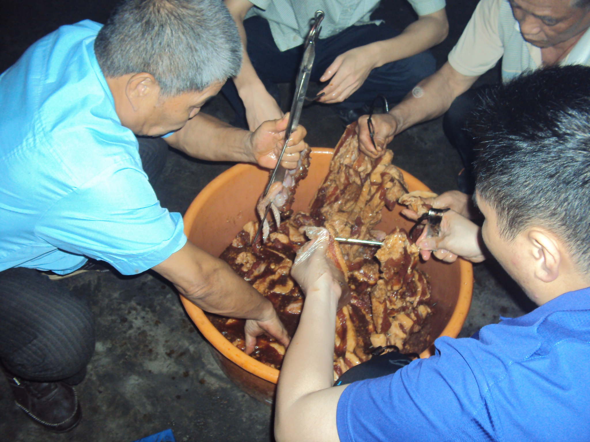 撰写制作步骤 广式烧腊之蜜汁叉烧 蜜汁烧排骨制作方式高清图片