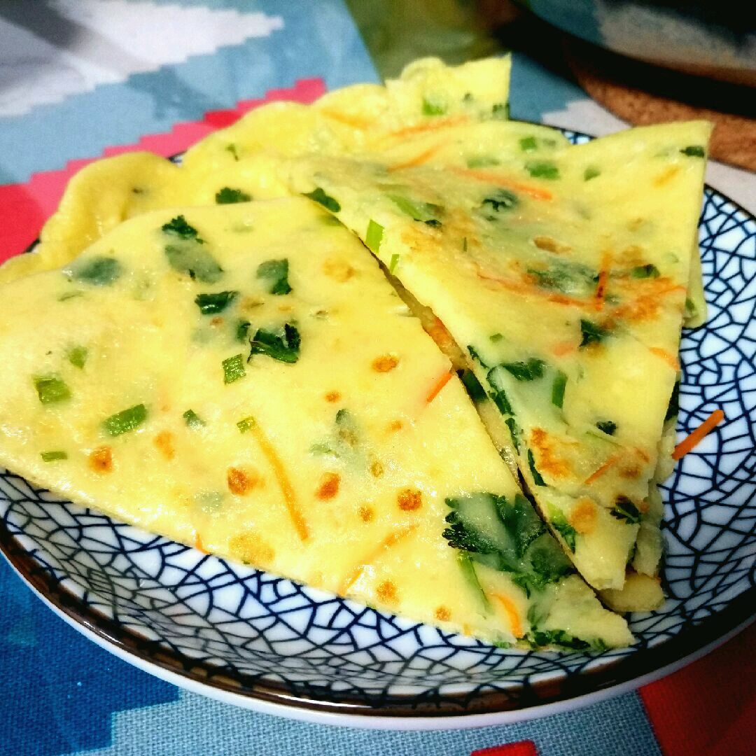 蔬菜鸡蛋饼