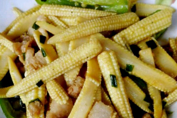 玉米芯炒肉片怎么做_玉米芯炒肉片的做法_豆果美食