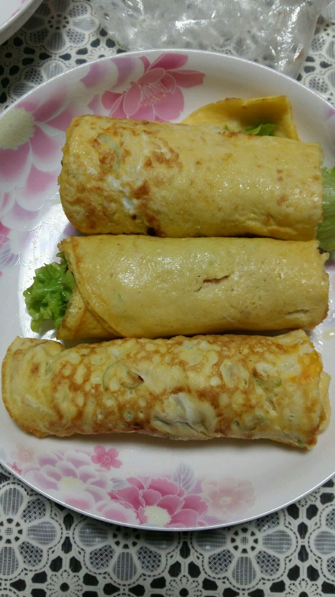 鸡蛋卷饼