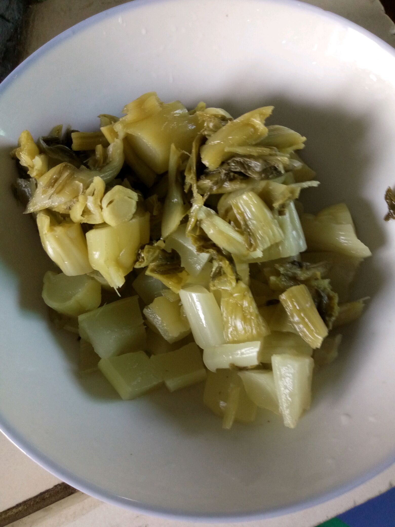咸菜烧豆腐