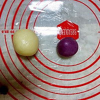 冰皮月饼（紫薯红豆馅）的做法图解6
