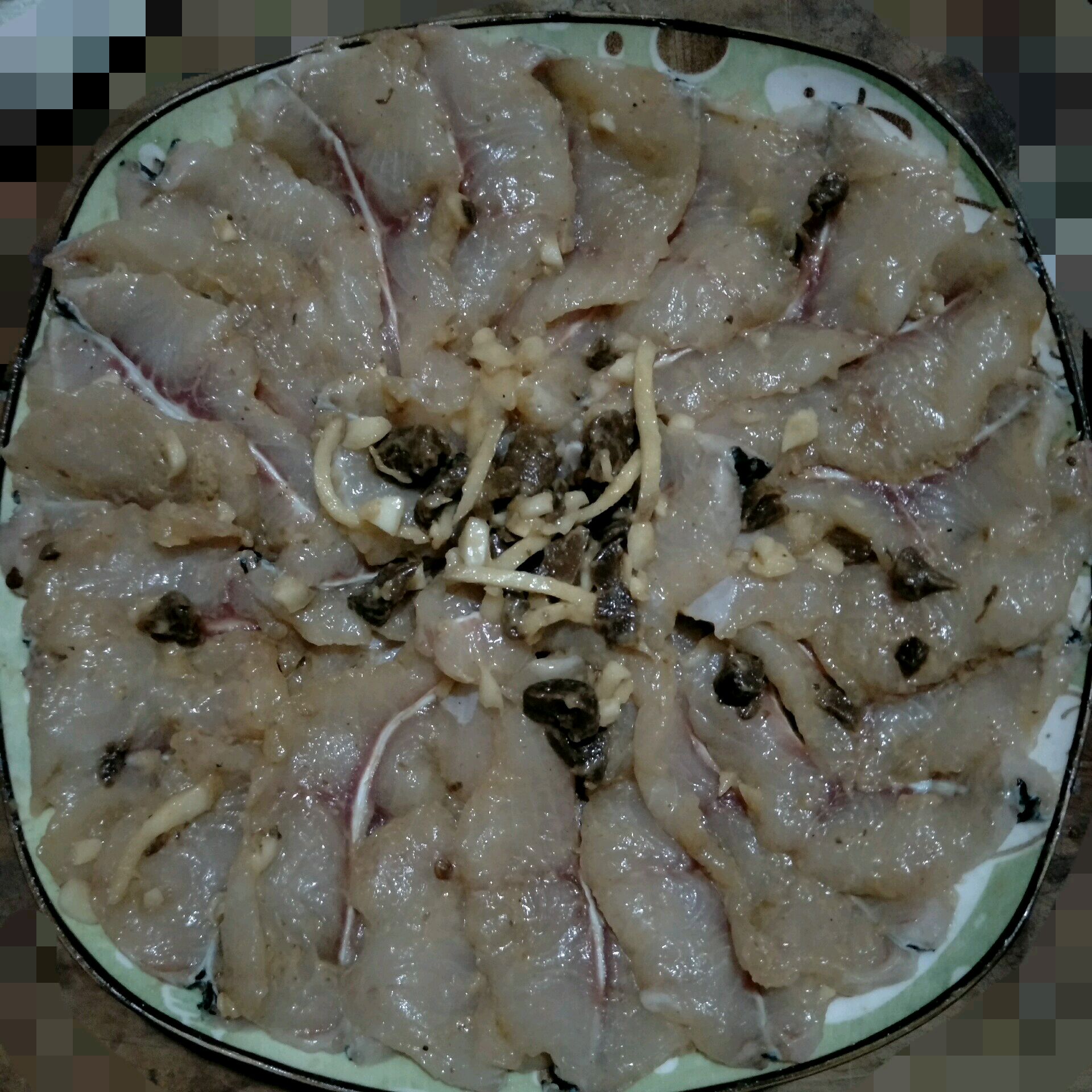 酱蒸黑鱼片的做法_【图解】酱蒸黑鱼片怎么做如何做
