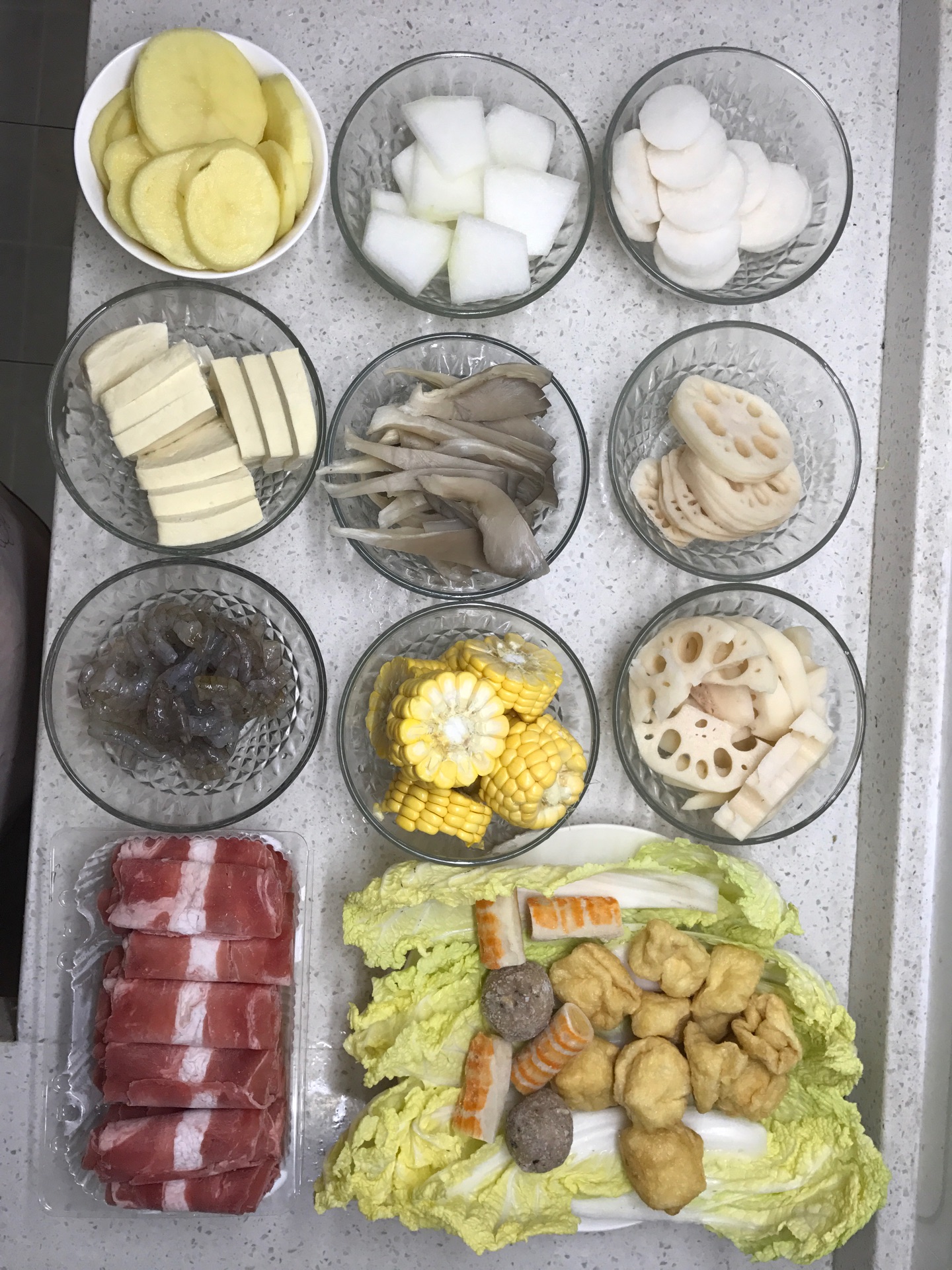 冬日家庭火锅