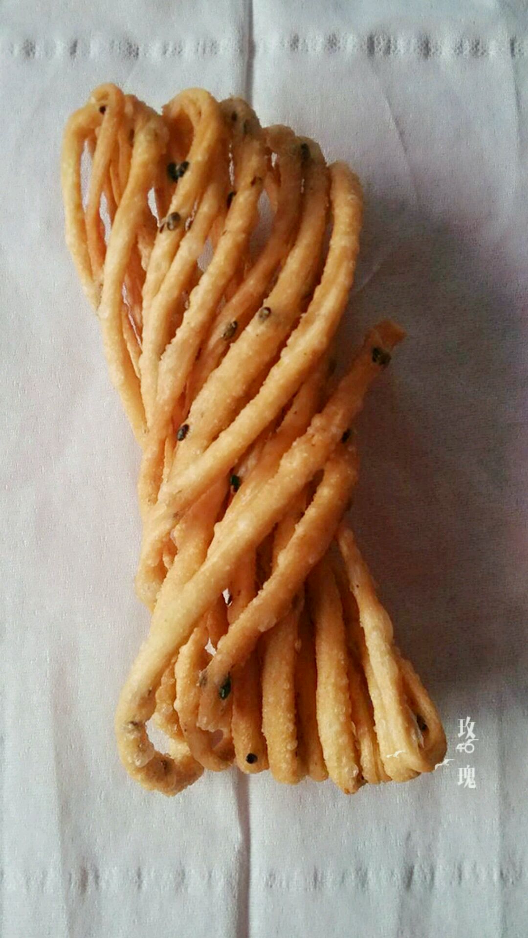 炸馓子的做法