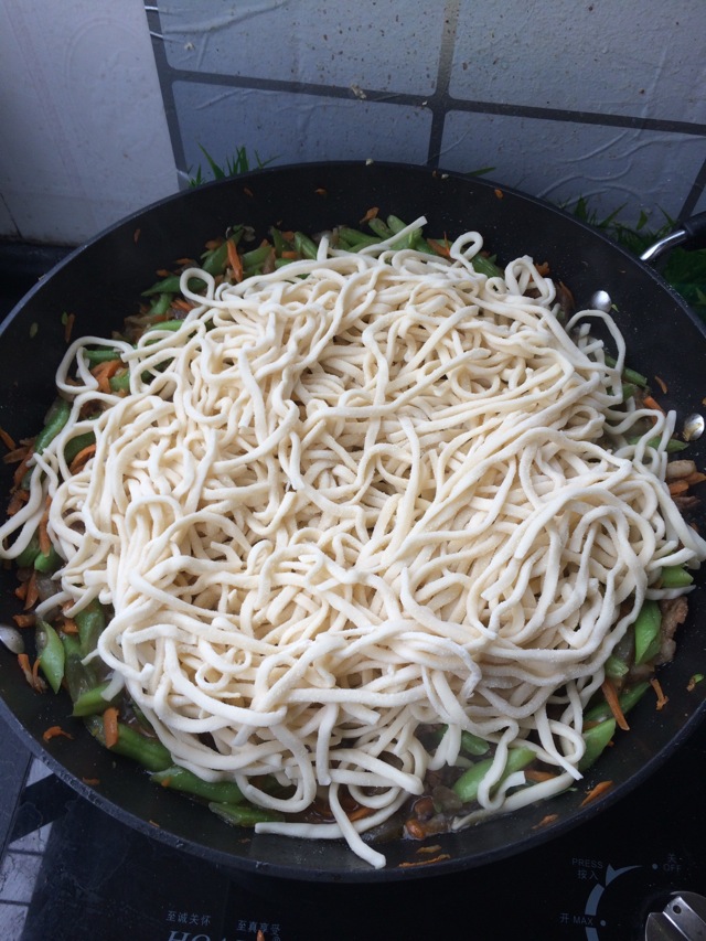 山西美味面食---五色焖面