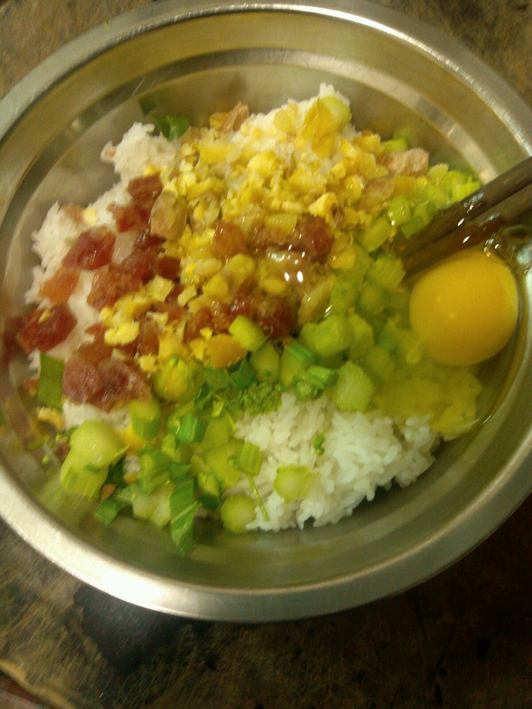 小孩早餐之风粟饭饼