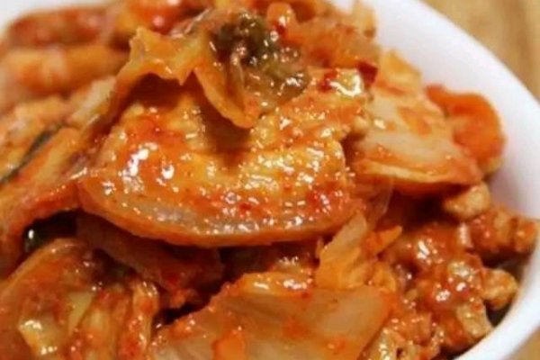 韩式料理|辣白菜炒五花肉