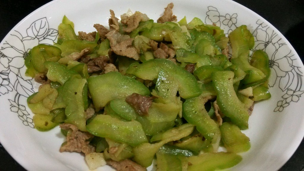 苦瓜肉片