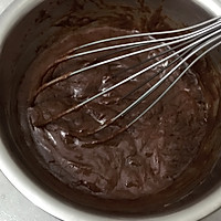 巧克力布朗尼配巧克力奶油凍的做法图解5