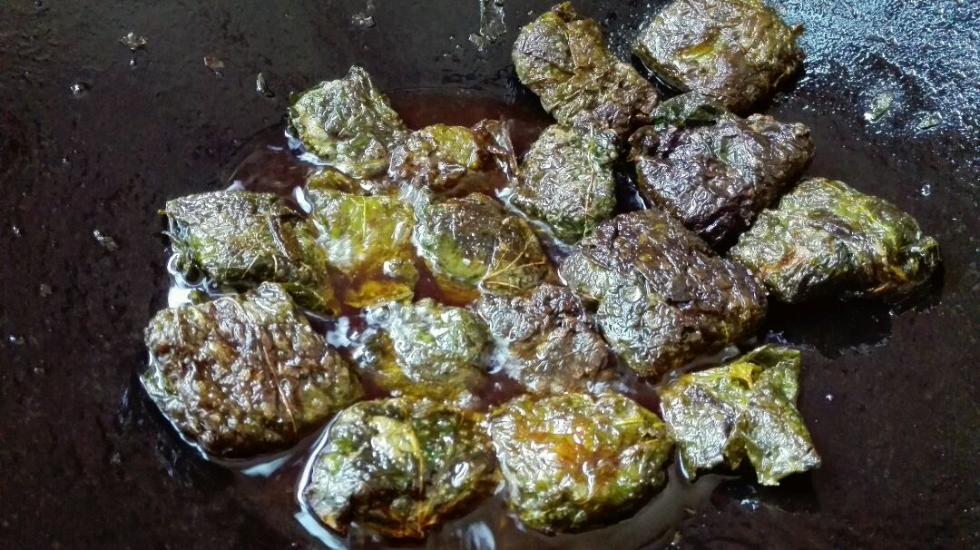 香煎假蒌包肉