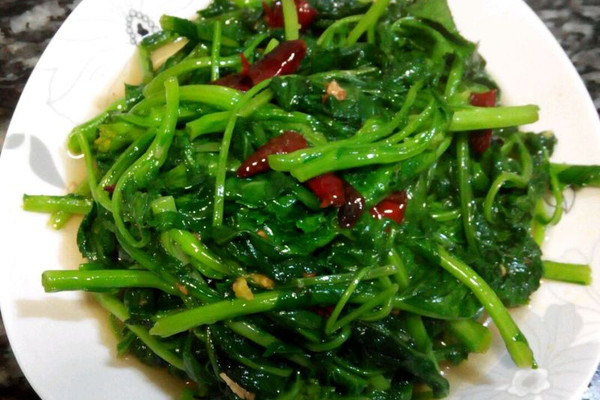 呛炒油菜