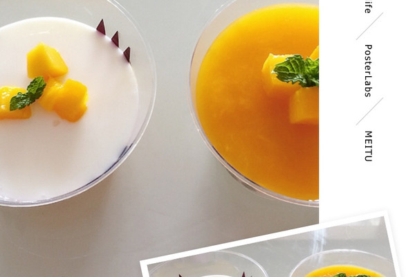 酸奶芒果布丁的做法_【图解】酸奶芒果布丁怎