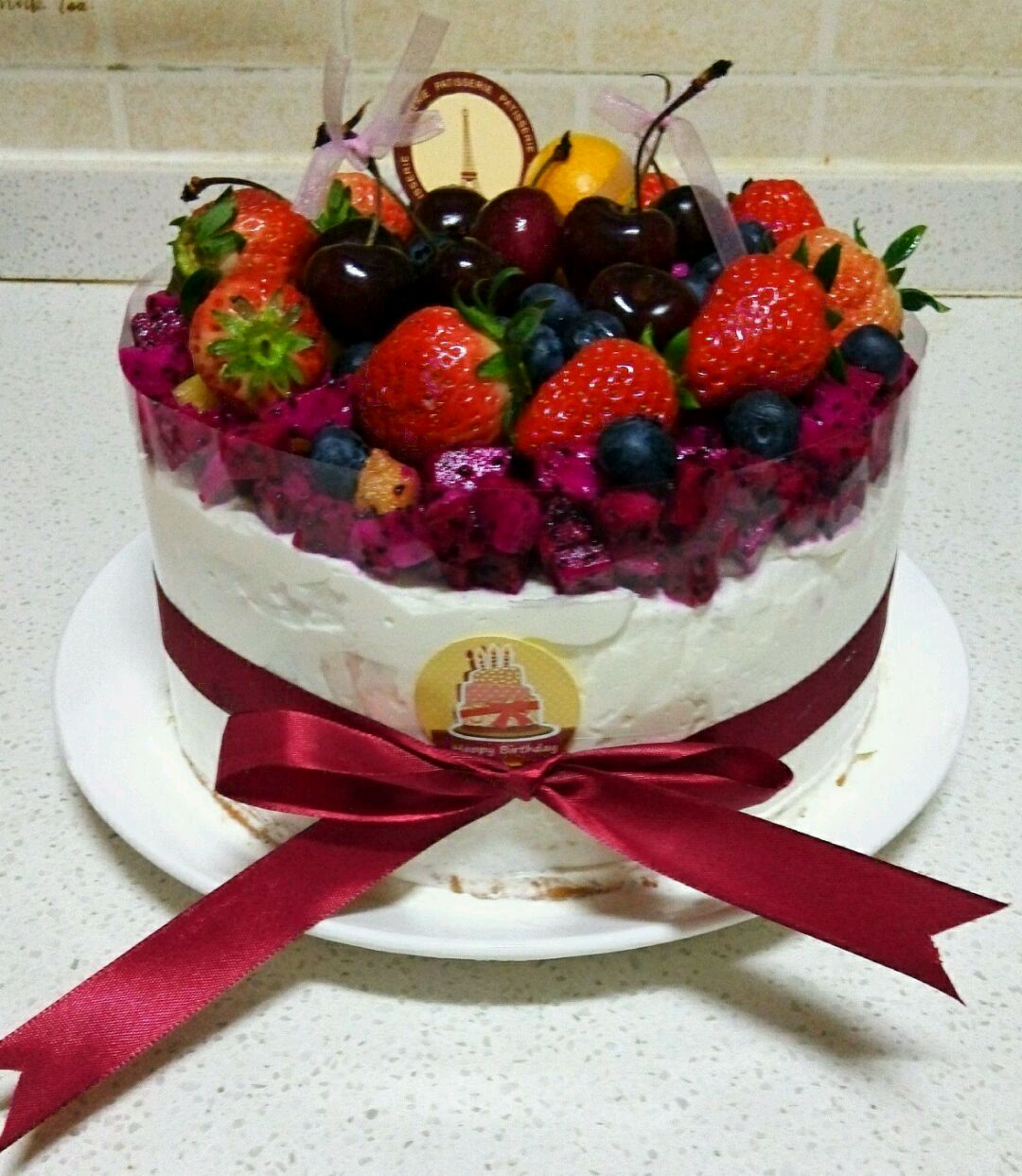 草莓生日蛋糕怎么做_草莓生日蛋糕的做法_豆果美食