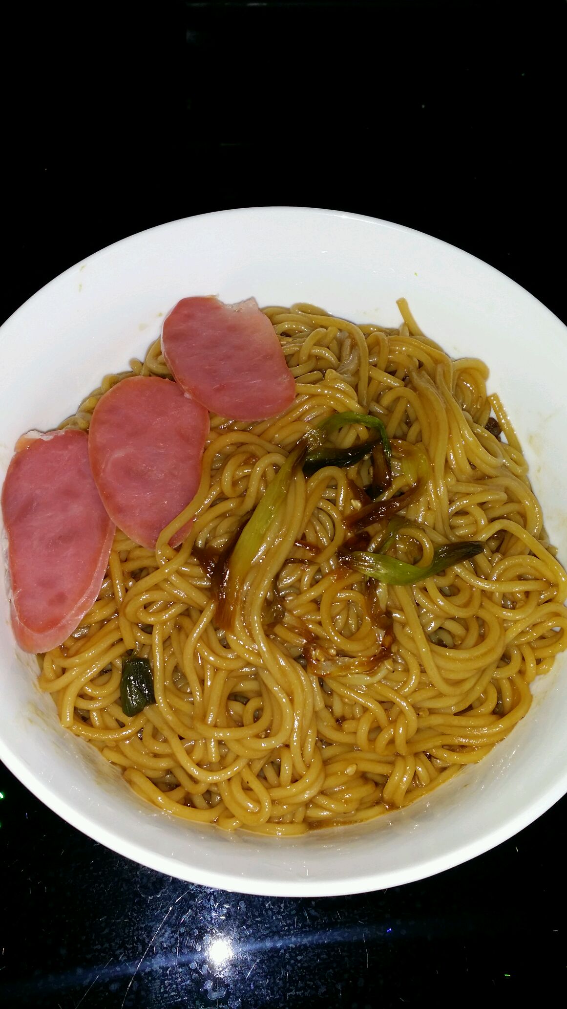 葱香炸酱油面