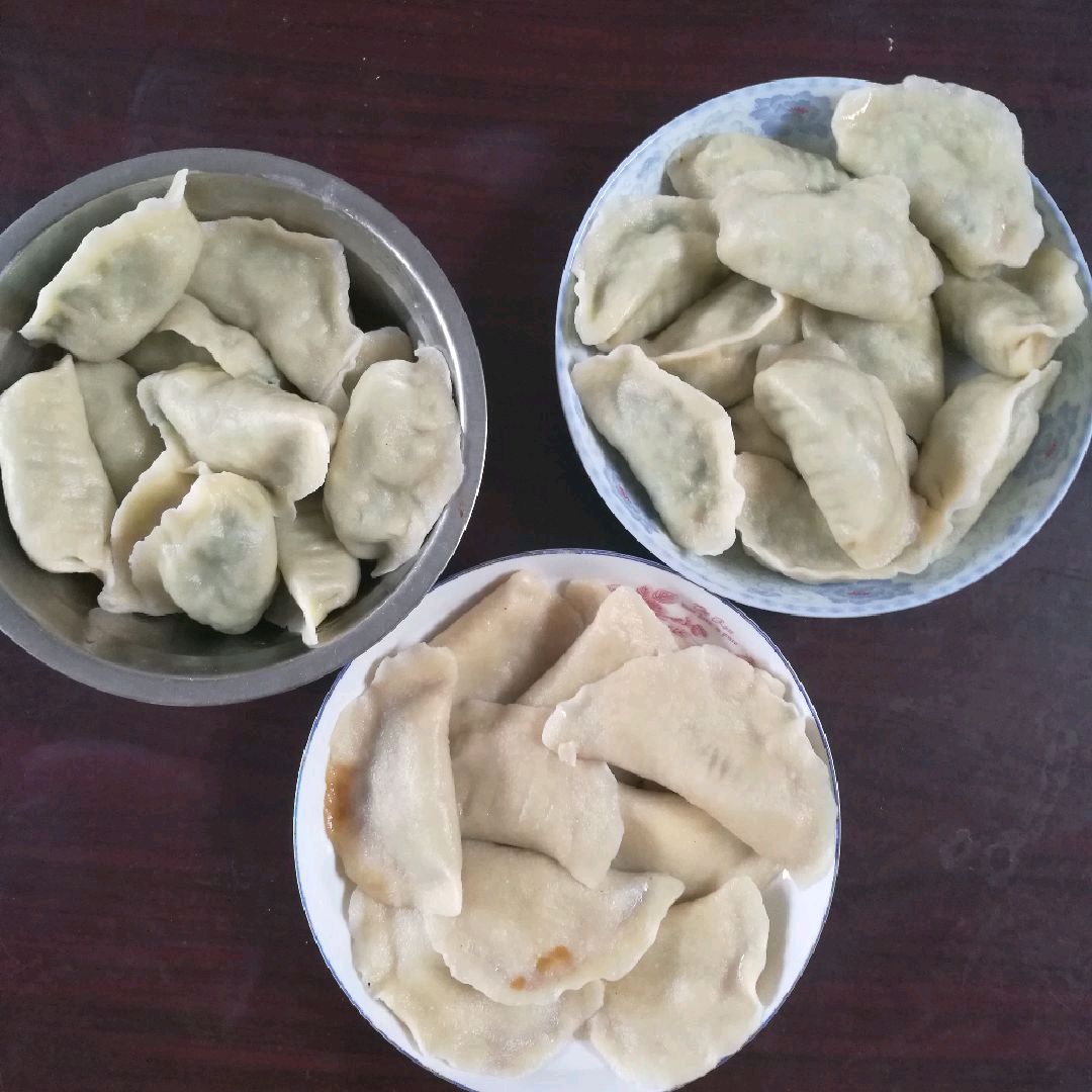 煮好的饺子