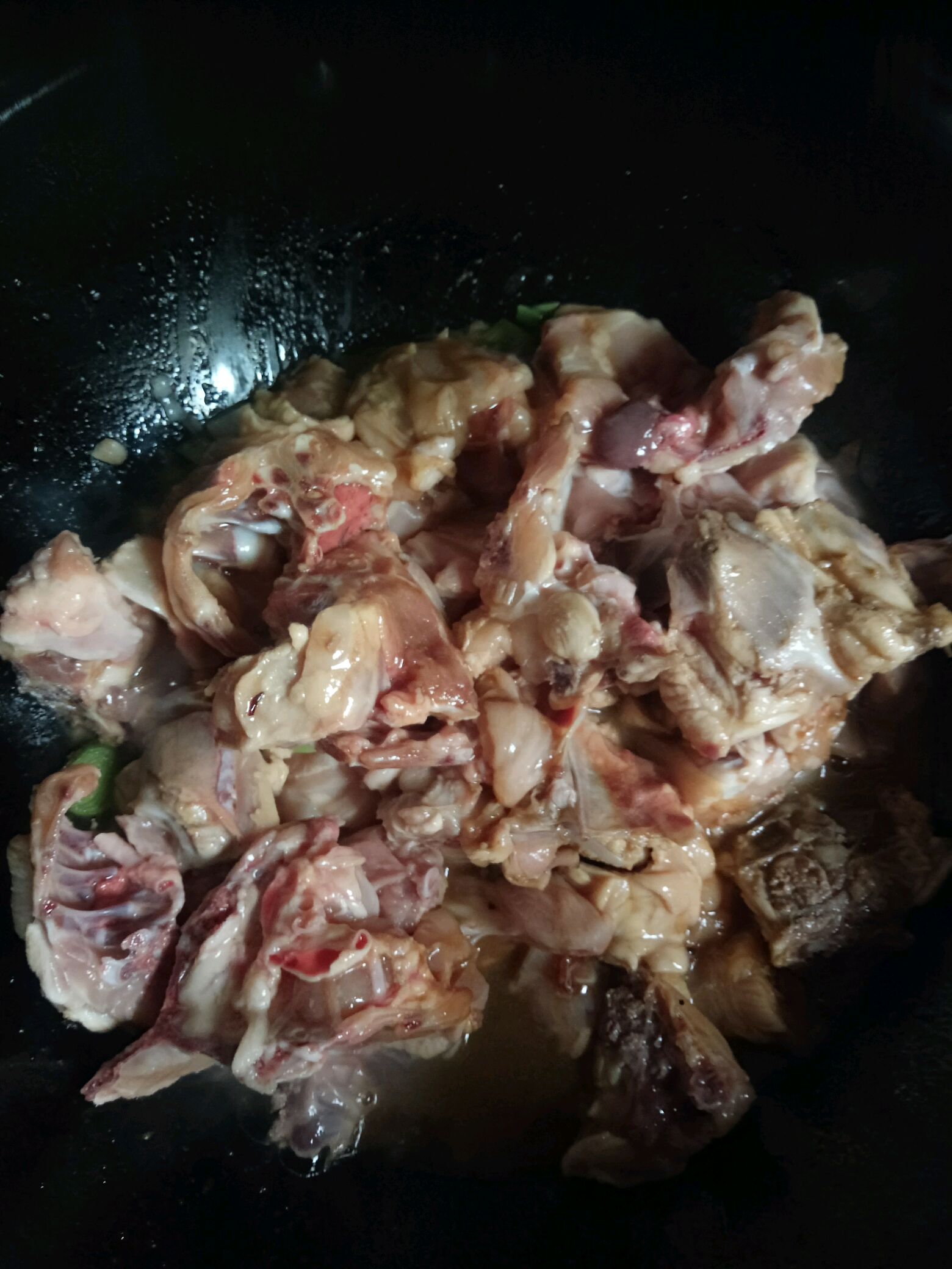 土豆炖鸡架