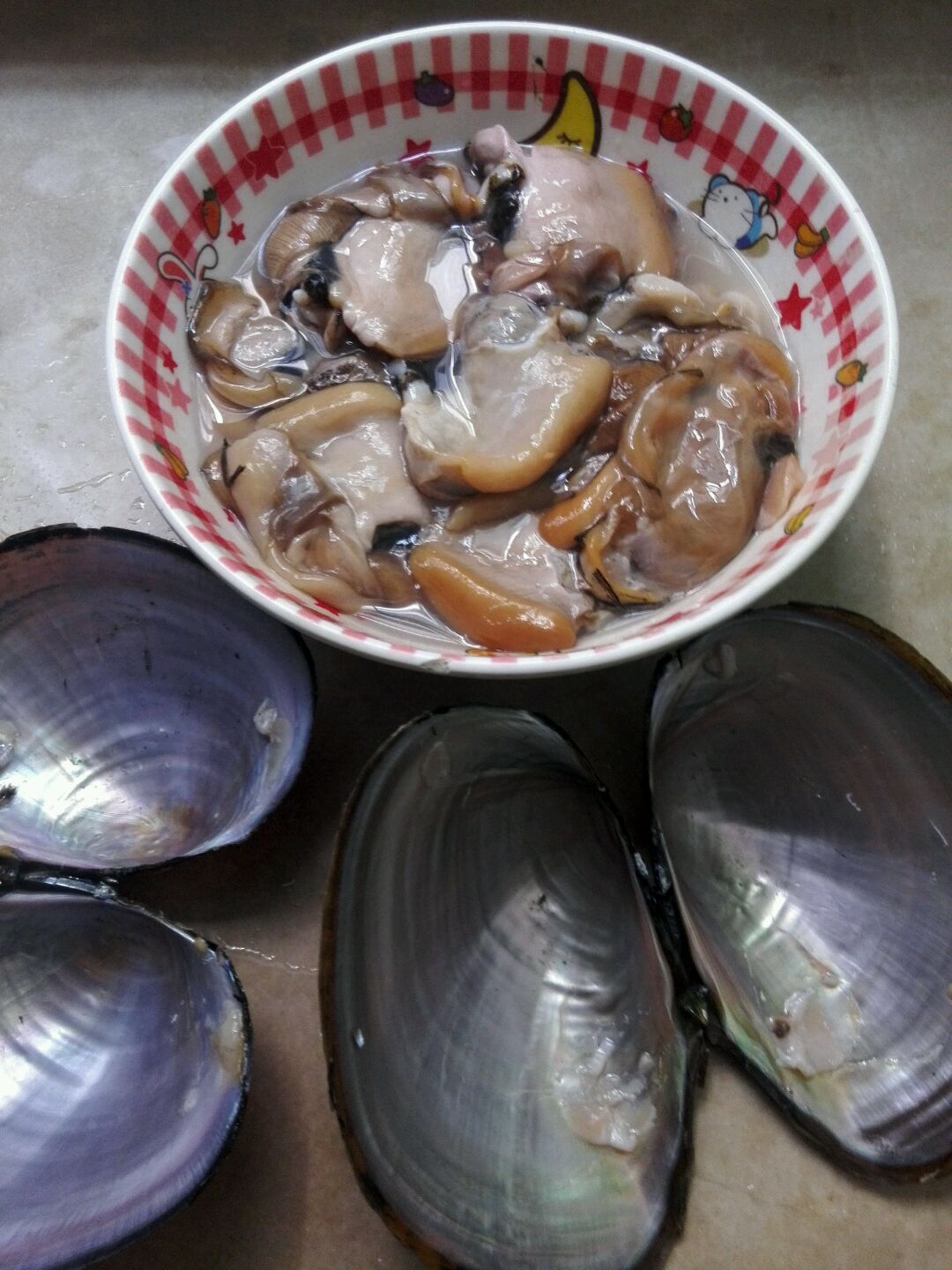 河蚌排骨眉豆老火汤