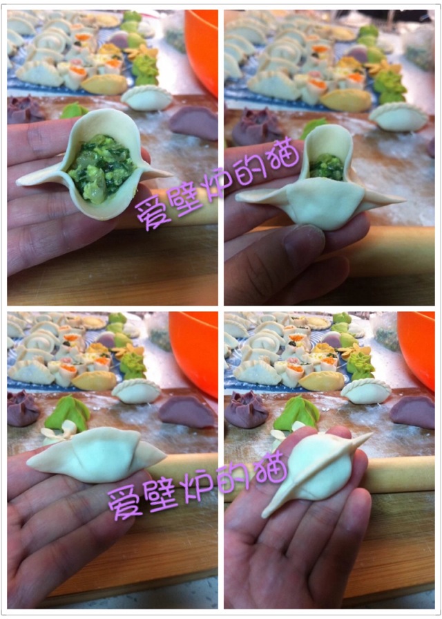 花式饺子-饺子的35种包法