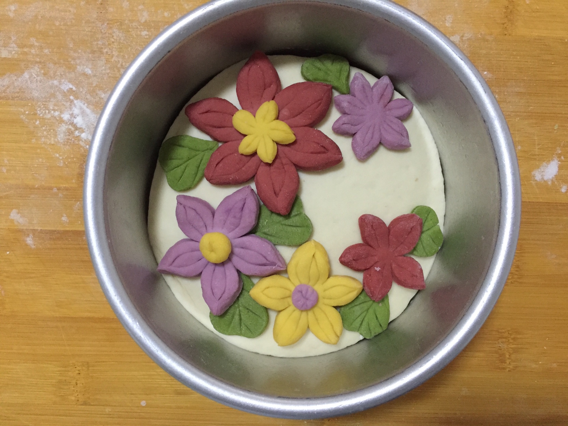 柏翠辅食节-烘焙零食#创意馒头生日蛋糕