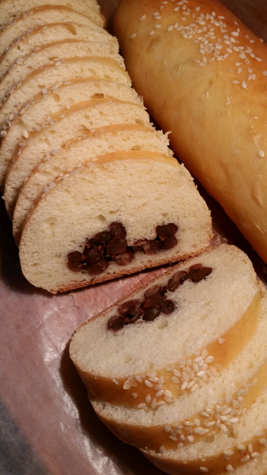 红豆面包