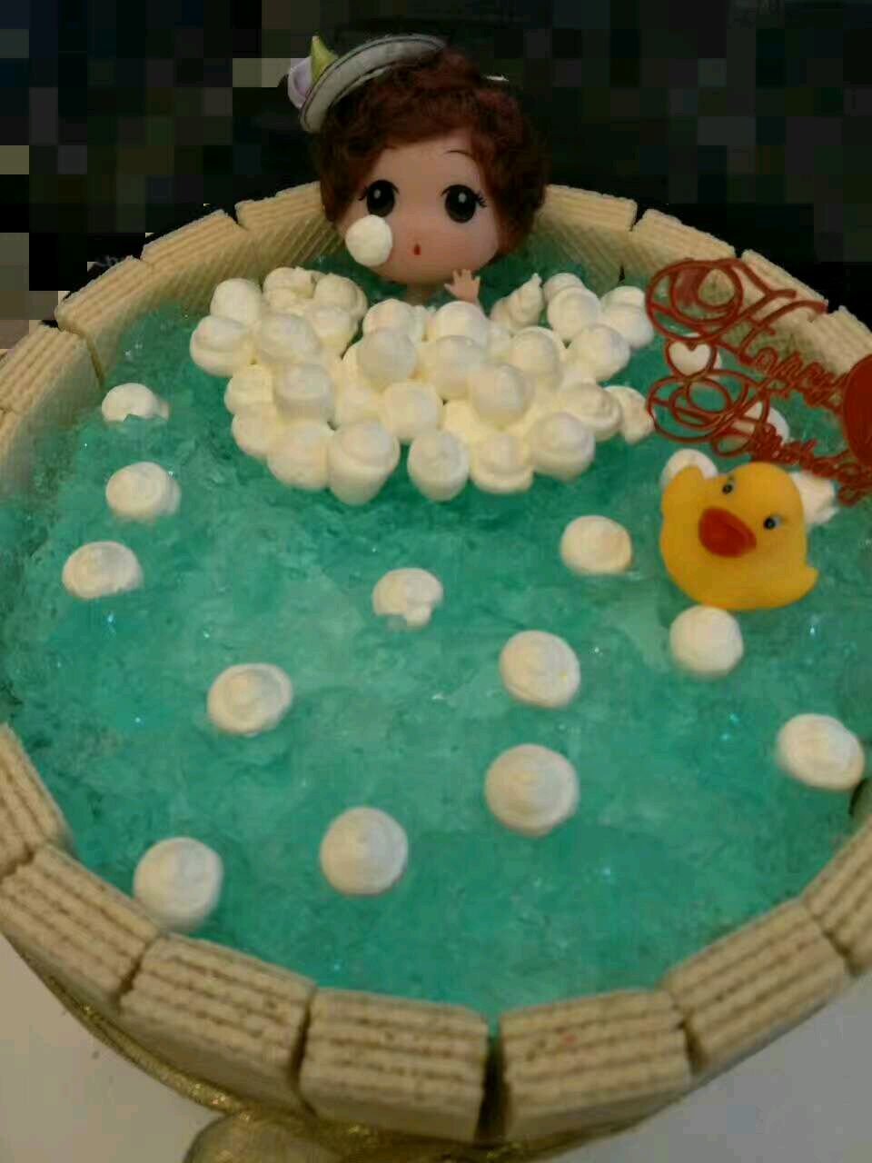 海洋洗澡娃娃
