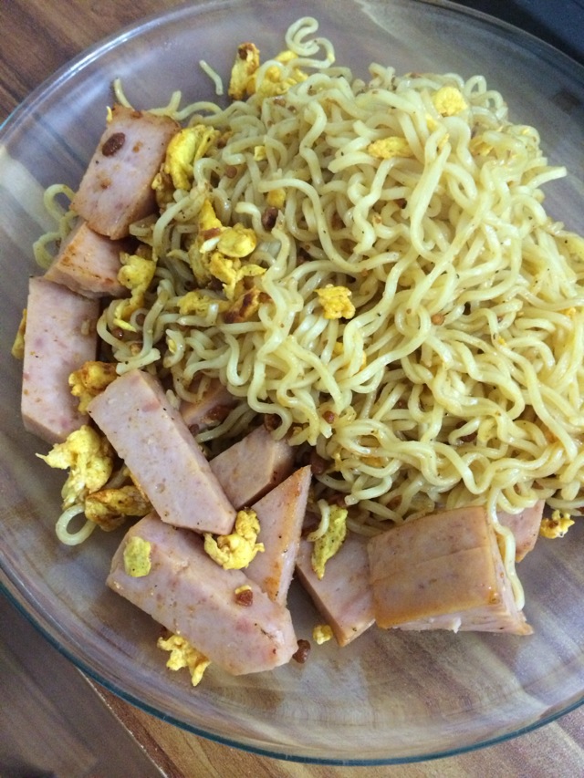 炒方便面