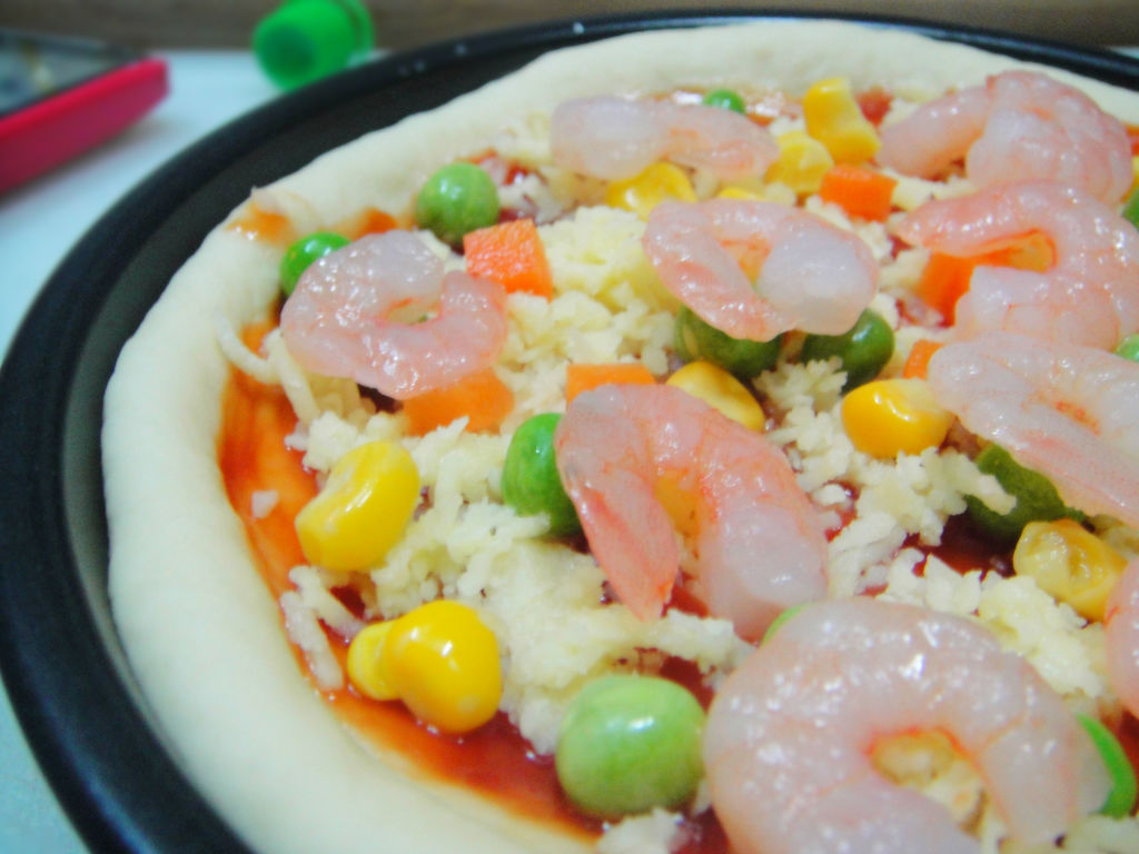 虾仁披萨怎么做_虾仁披萨的做法_豆果美食