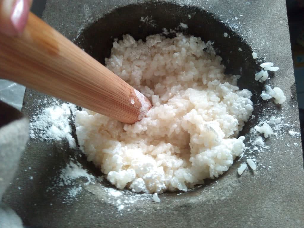 减肥解馋必备——低脂豆粉糍粑的做法图解5