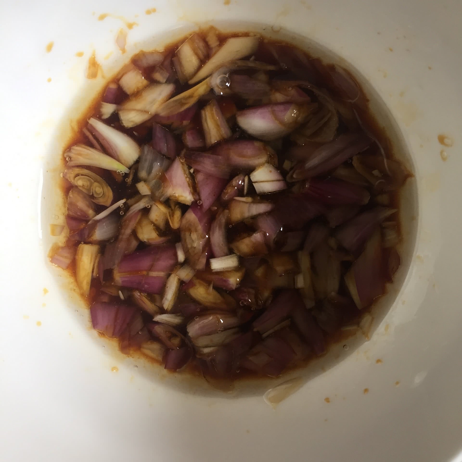 猪杂菜心粥
