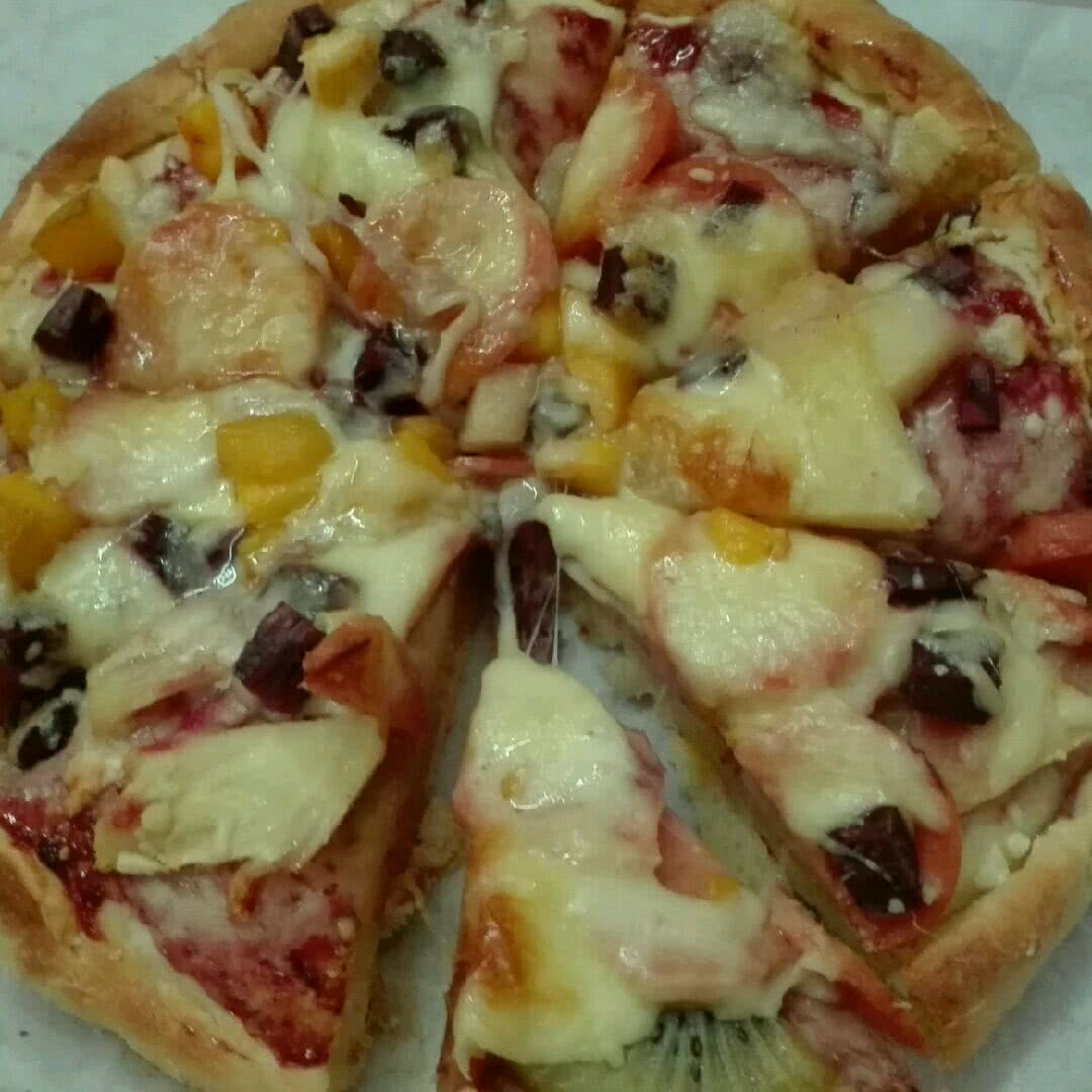 水果披萨怎么做_水果披萨的做法_风意画_豆果美食